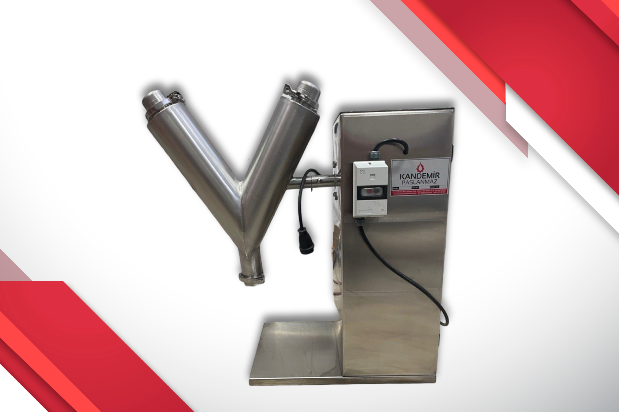 Laboratory Type V Shape Mixer